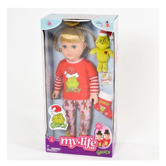 my life by Walmart Toys My Life As Grinch Doll Blonde Hair Blue
